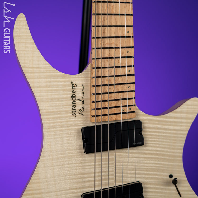 Strandberg Boden Original NX 7 Natural Flame Maple – Ish Guitars