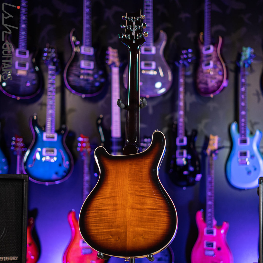 PRS SE Hollowbody II Black Gold Sunburst