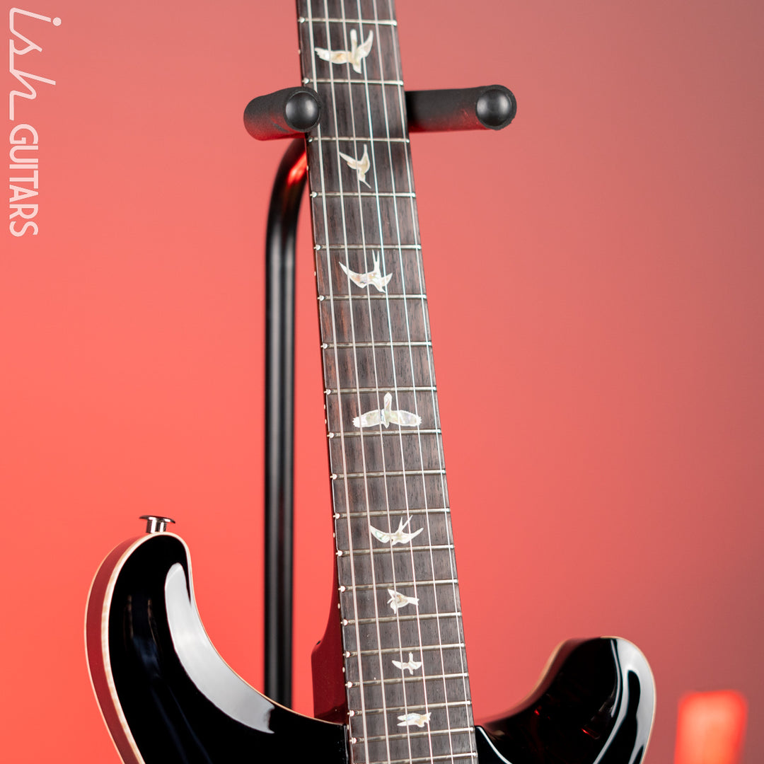 PRS Hollowbody II Piezo Black Gloss w/ Natural Binding