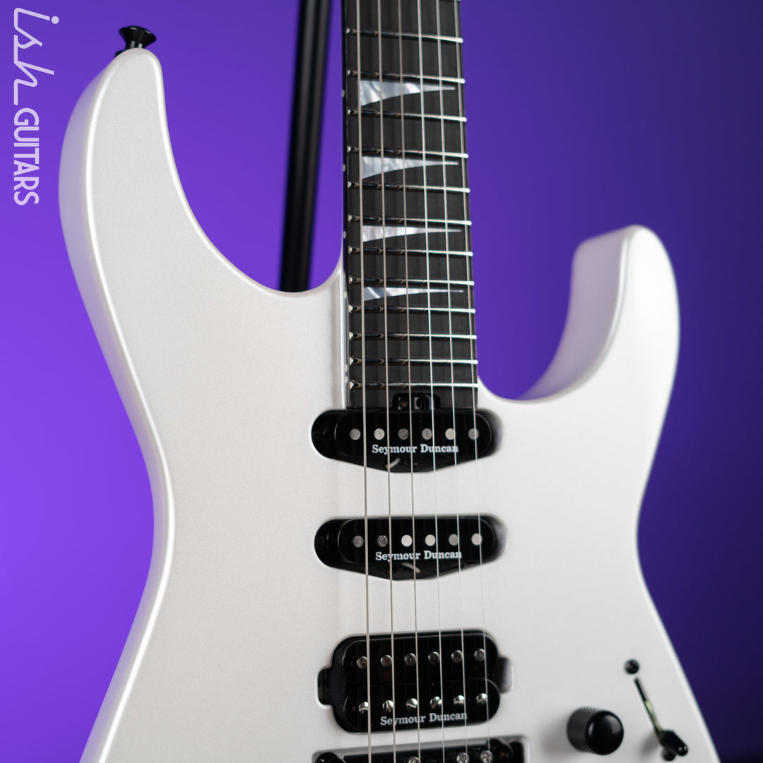 Jackson American Series Soloist SL3 Satin Platinum Pearl Demo