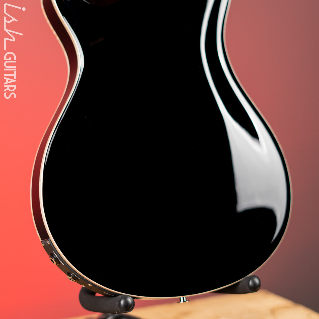 PRS Hollowbody II Piezo Black Gloss w/ Natural Binding