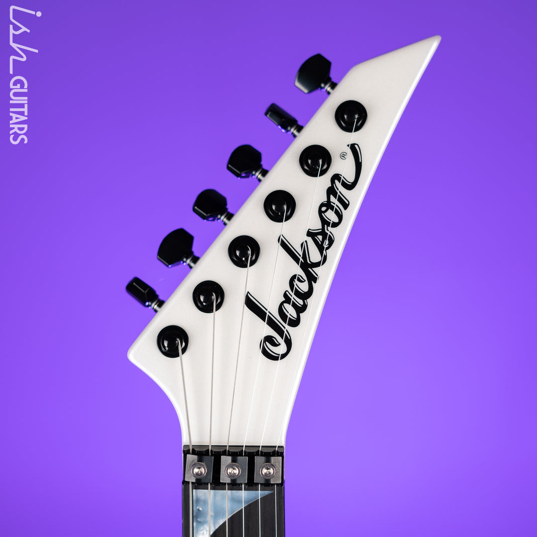 Jackson American Series Soloist SL3 Satin Platinum Pearl Demo
