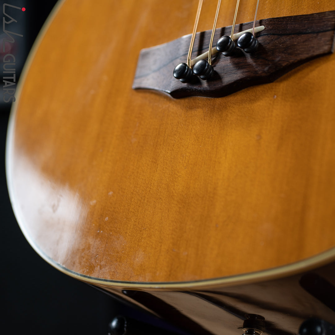 1976 Guild B5O NT Fretless Acoustic Bass Guitar Natural