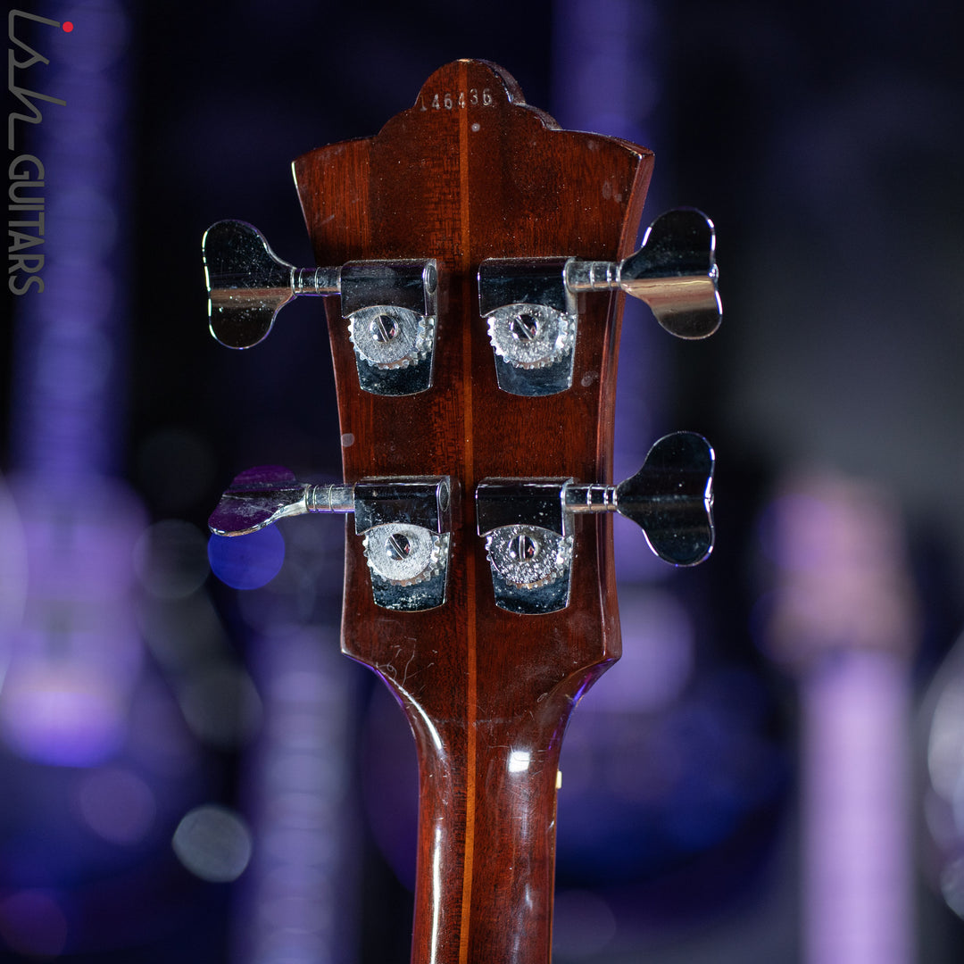 1976 Guild B5O NT Fretless Acoustic Bass Guitar Natural