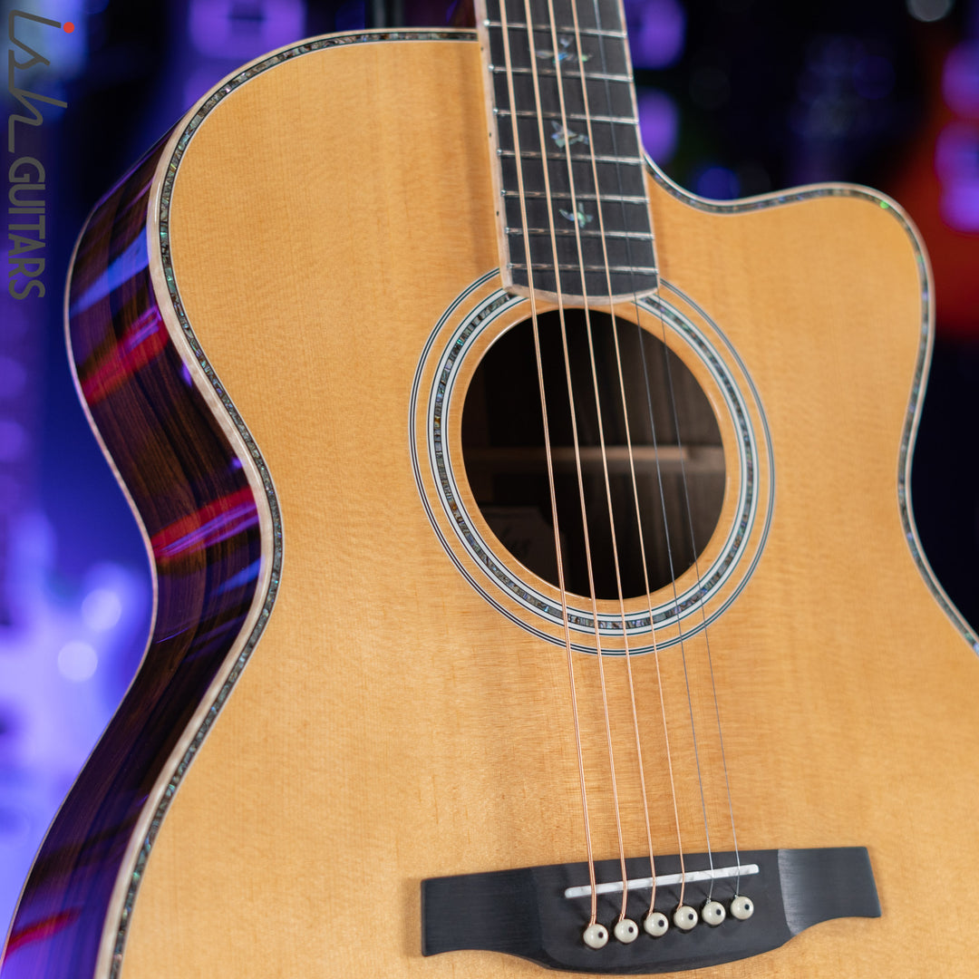 PRS SE A60E Angelus Acoustic Electric Guitar Ziricote