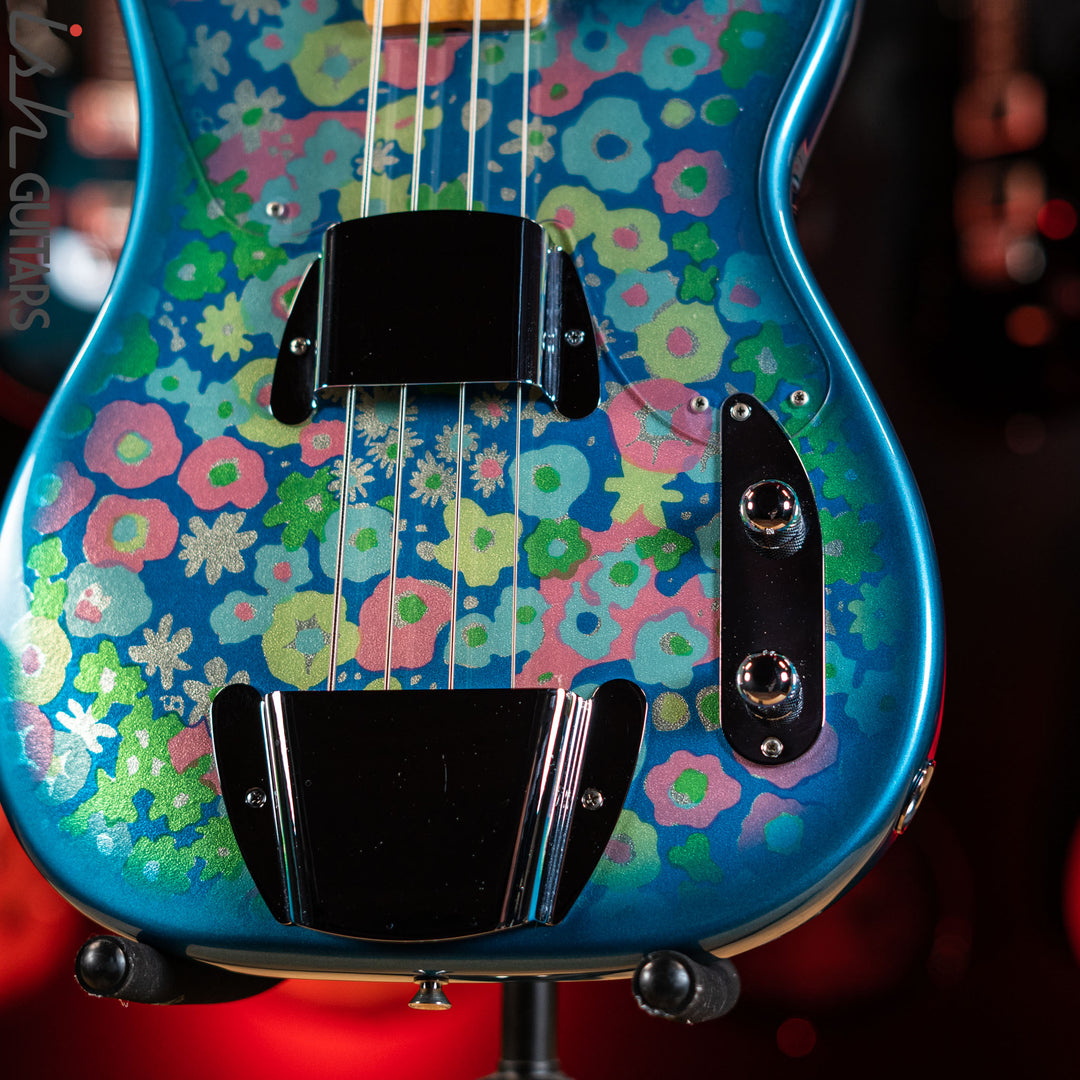 1999-2002 Fender 54’ Reissue Precision Bass MIJ Blue Flower