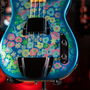 1999-2002 Fender 54’ Reissue Precision Bass MIJ Blue Flower
