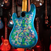 1999-2002 Fender 54’ Reissue Precision Bass MIJ Blue Flower