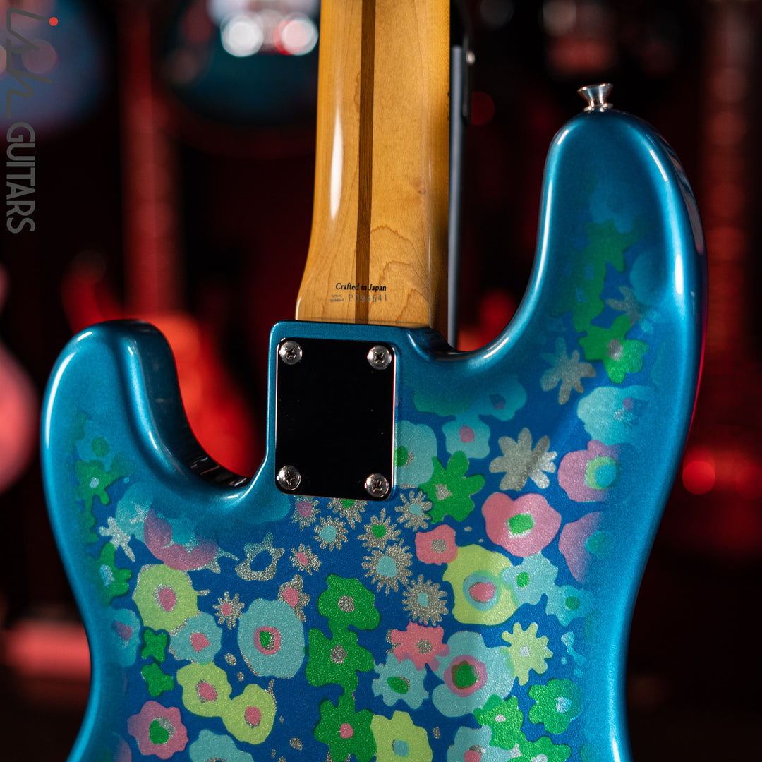1999-2002 Fender 54’ Reissue Precision Bass MIJ Blue Flower