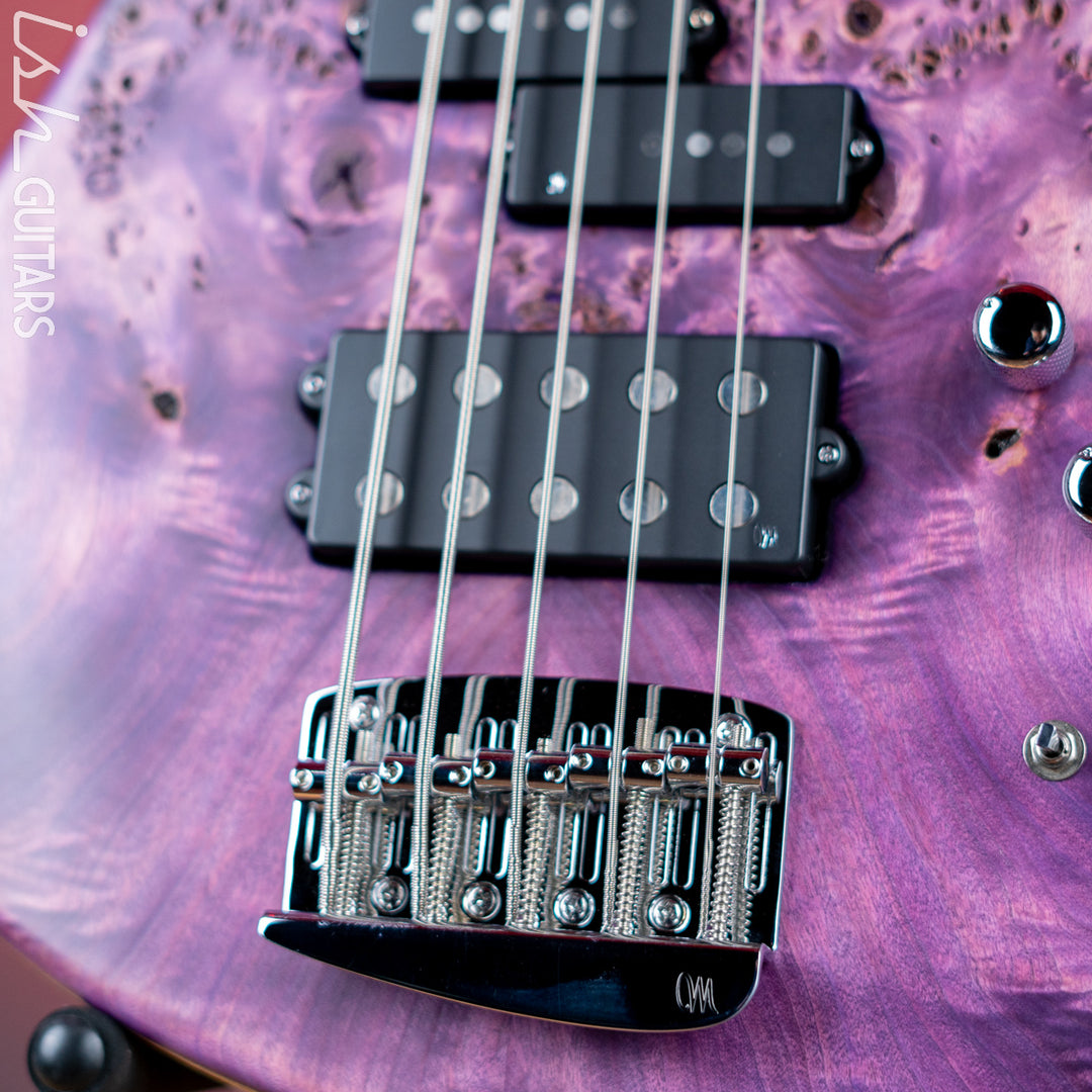 Mayones Jabba MalaMan 5 Federico Malaman Signature Bass Antique Violet Raw