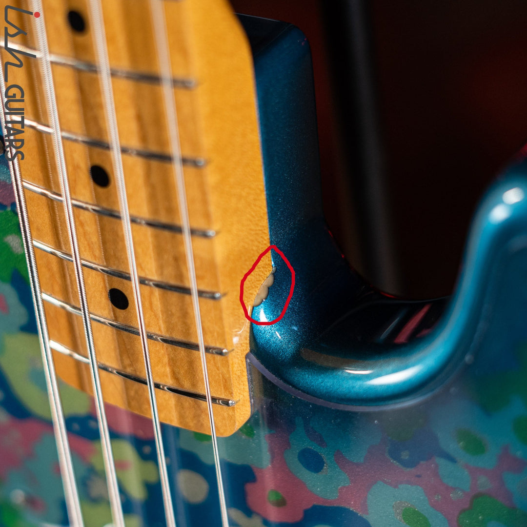 1999-2002 Fender 54’ Reissue Precision Bass MIJ Blue Flower