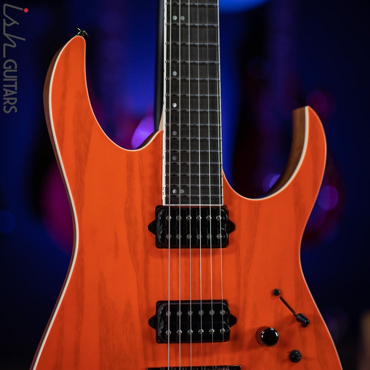 Ibanez Prestige RGR5221 Electric Guitar Fluorescent Orange