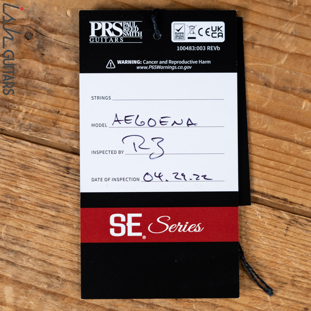 PRS SE A60E Angelus Acoustic Electric Guitar Ziricote Demo