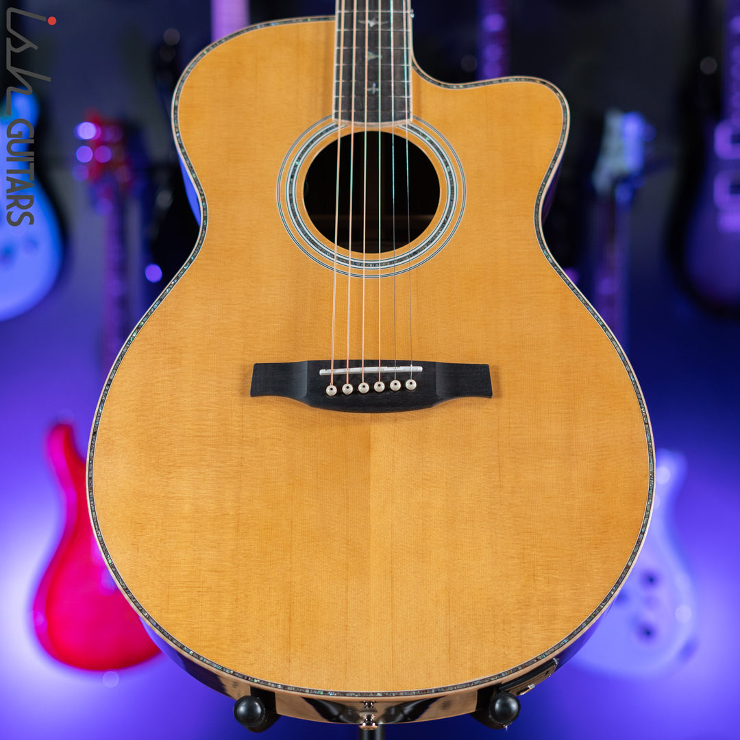 PRS SE A60E Angelus Acoustic Electric Guitar Ziricote Demo