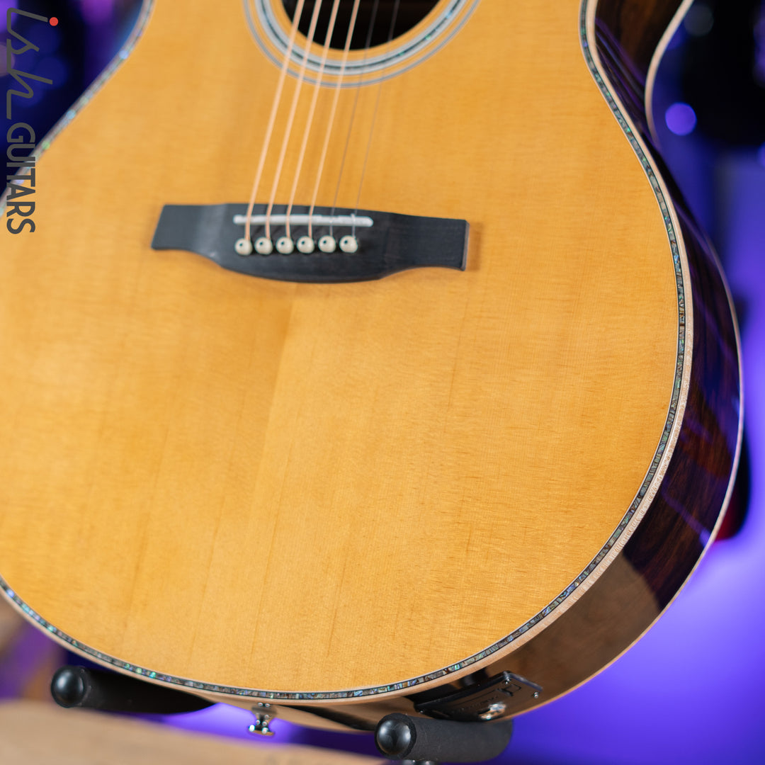 PRS SE A60E Angelus Acoustic Electric Guitar Ziricote Demo