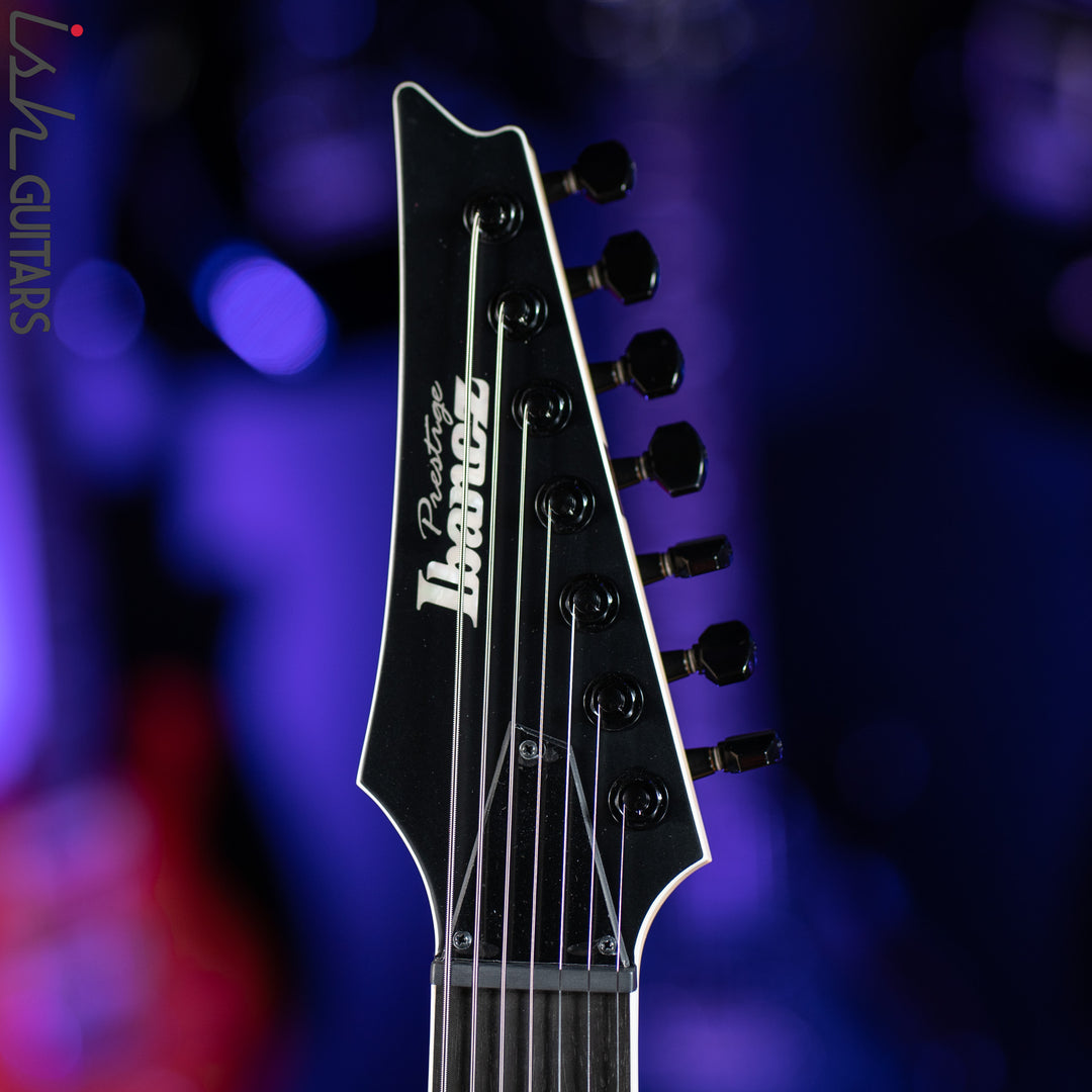 Ibanez Prestige RGR752AHBF 7-String Guitar Weathered Black