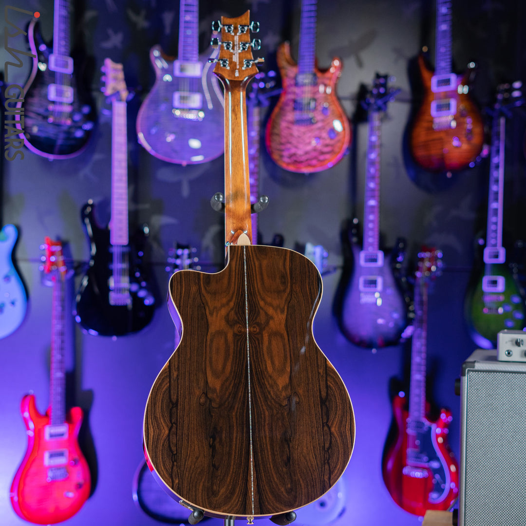 PRS SE A60E Angelus Acoustic Electric Guitar Ziricote Demo