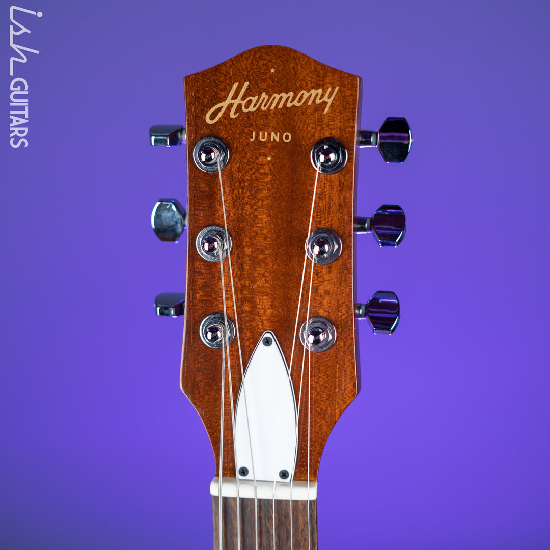 Harmony Juno Electric Guitar Rose – Ish Guitars