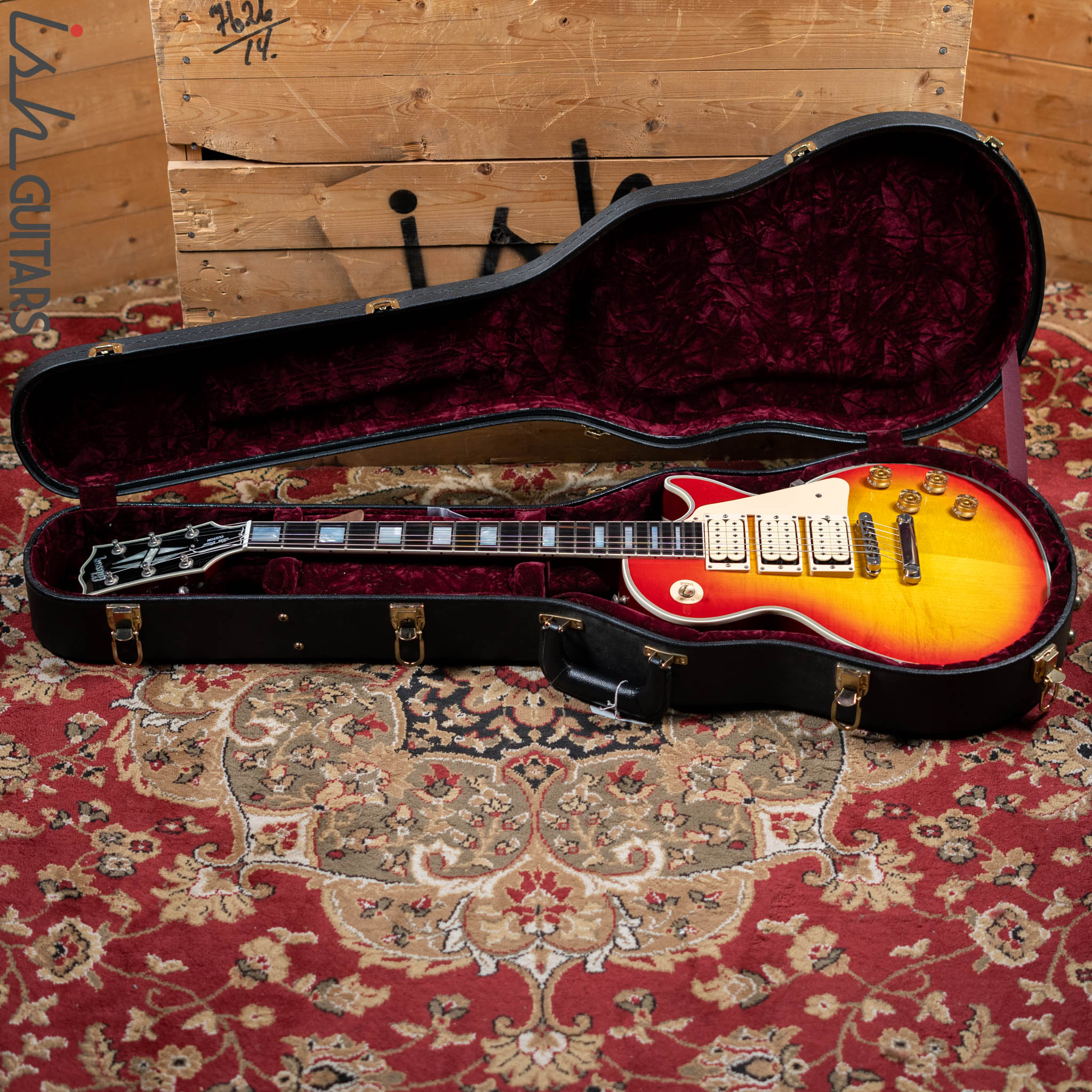 2005 Gibson Custom Shop Les Paul Cherry Sunburst - Ace Frehley