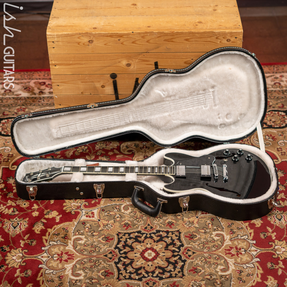 2014 Gibson Midtown Custom Black – Ish Guitars