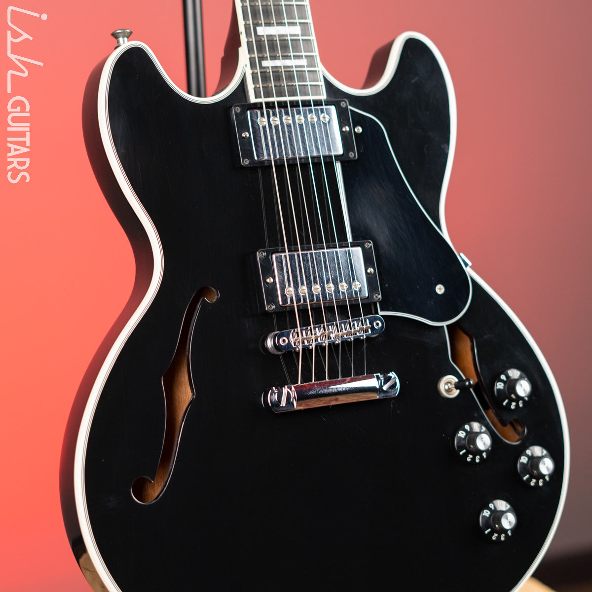 2014 Gibson Midtown Custom Black – Ish Guitars