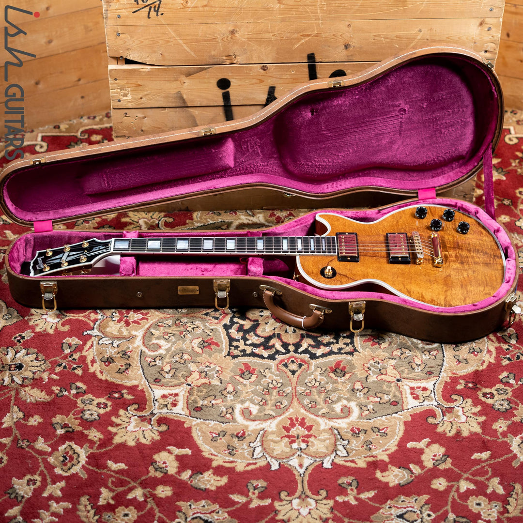 2015 Gibson Custom Shop Les Paul Natural Koa