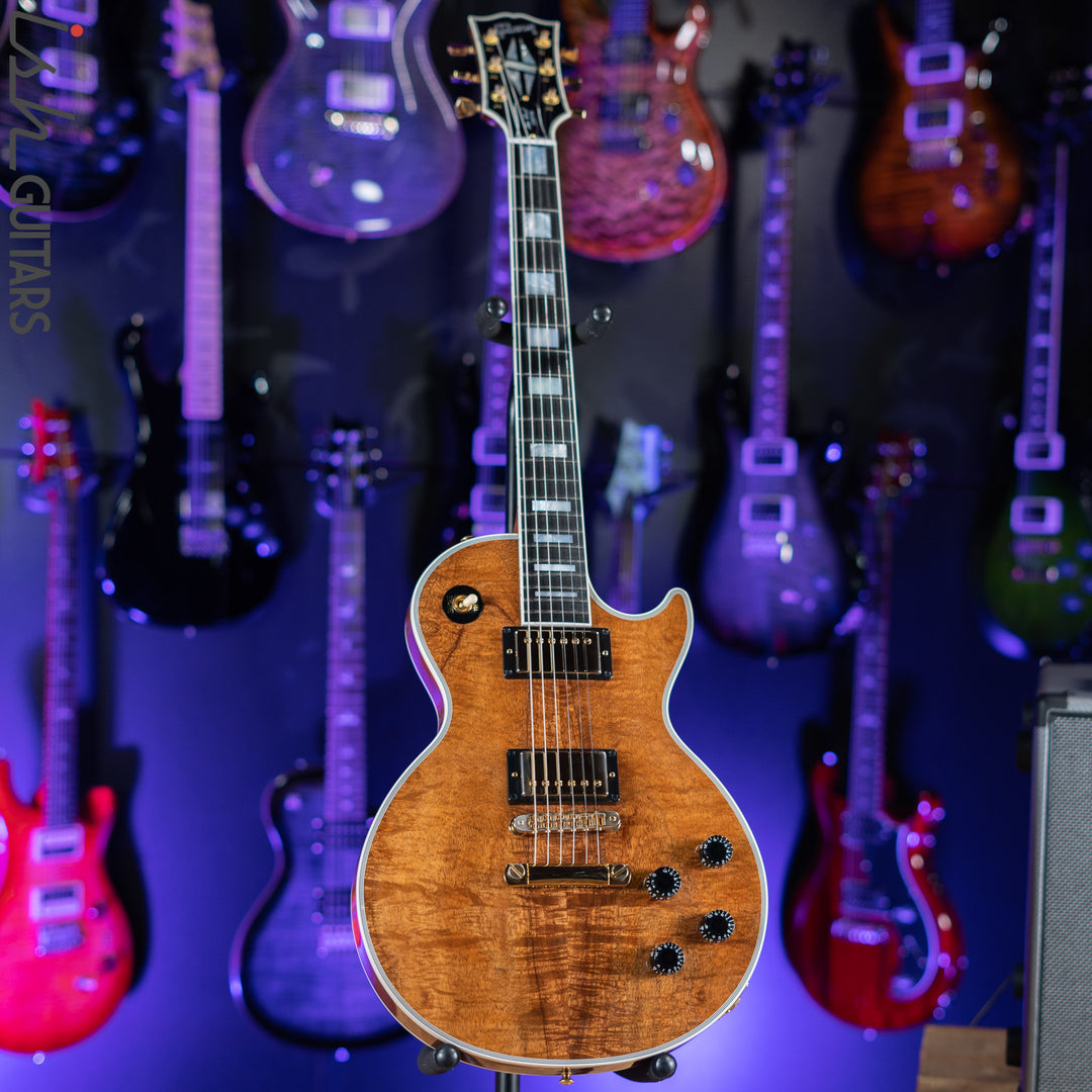 2015 Gibson Custom Shop Les Paul Natural Koa