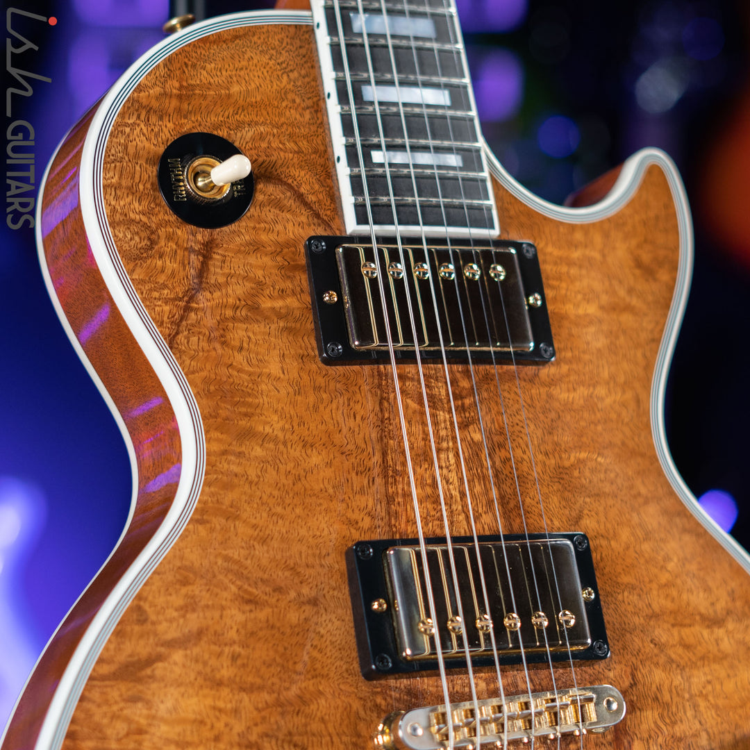 2015 Gibson Custom Shop Les Paul Natural Koa