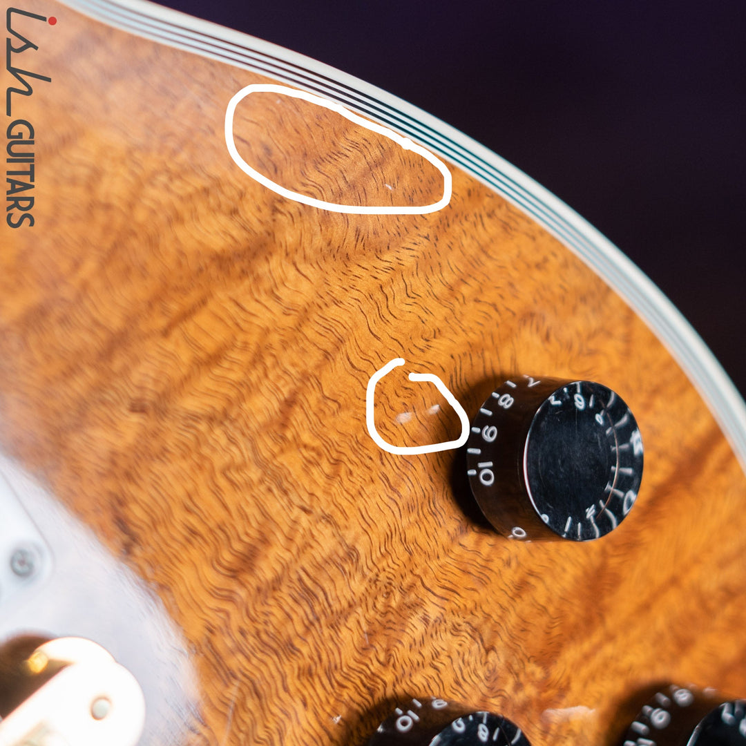 2015 Gibson Custom Shop Les Paul Natural Koa