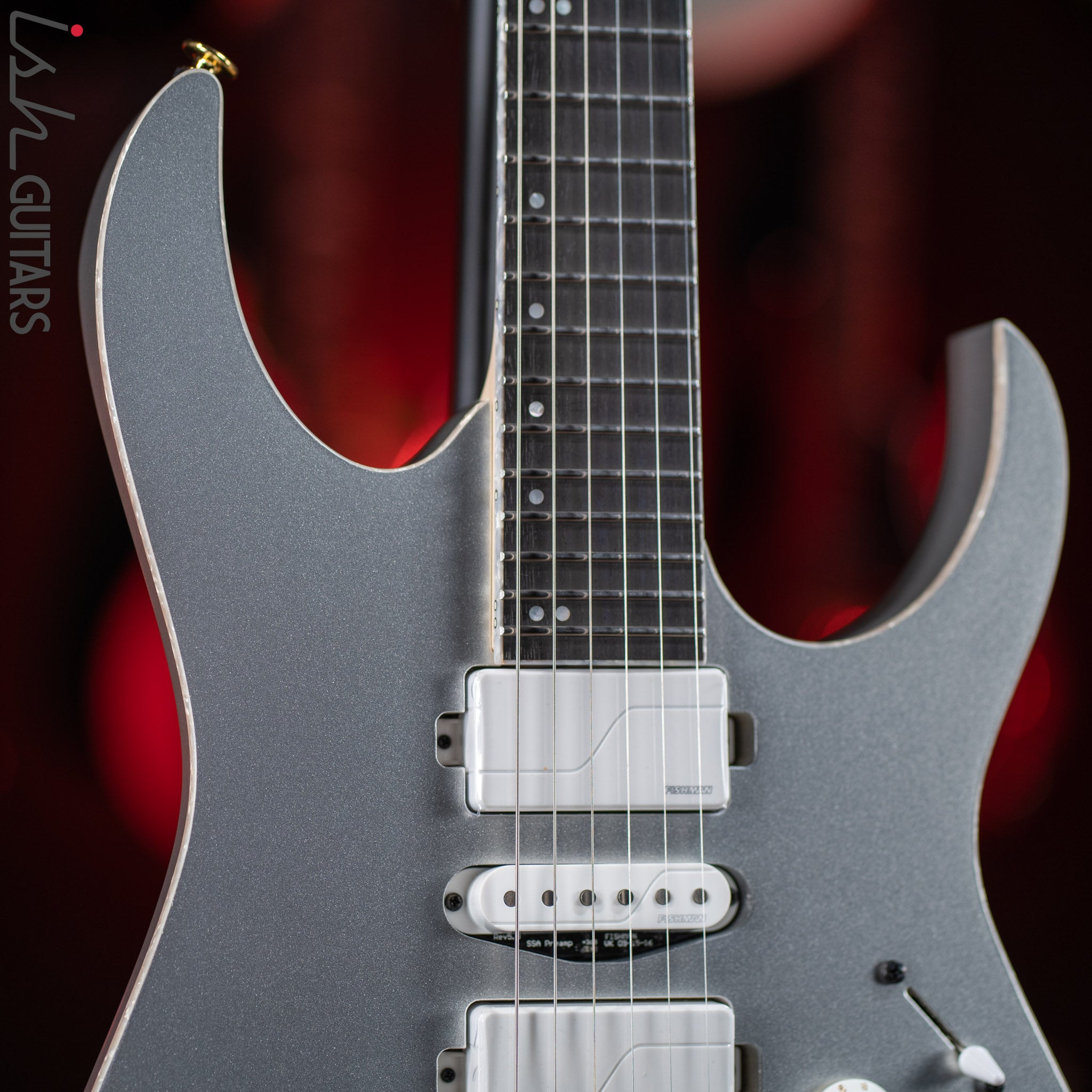 Ibanez Prestige RG5170G Electric Guitar Silver Flat – Ish Guitars
