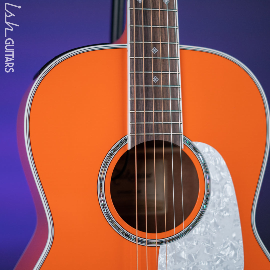 Takamine CP3NY New Yorker Acoustic-Electric Guitar Gloss Orange