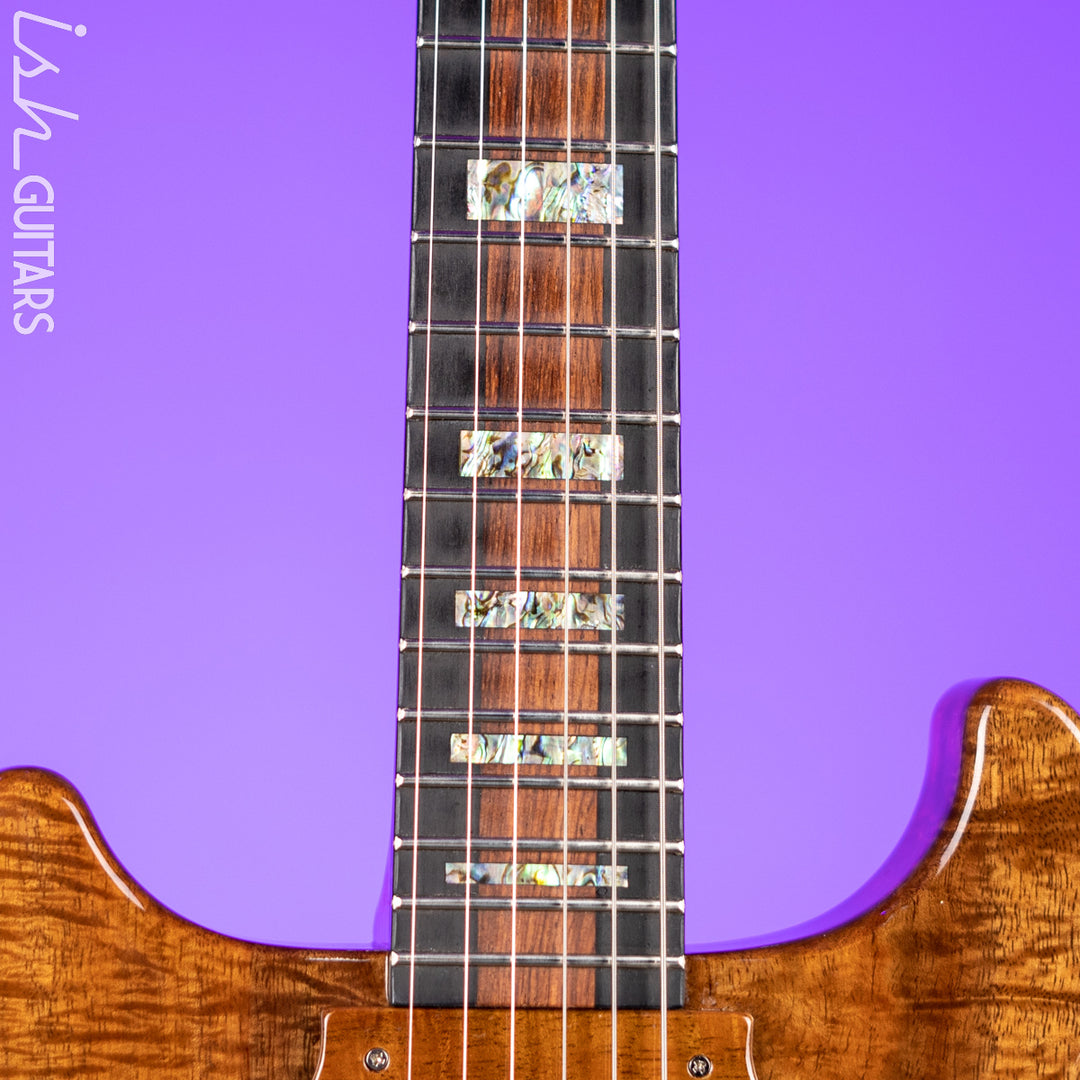 2021 Gibson Les Paul Custom Shop Special DC Left Handed P. Whorton The Shot Dr Natural