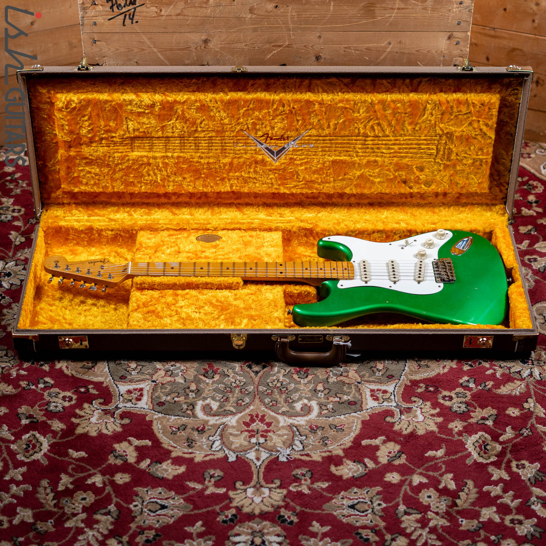 2021 Fender LTD ‘58 Stratocaster Journeyman Candy Green Relic
