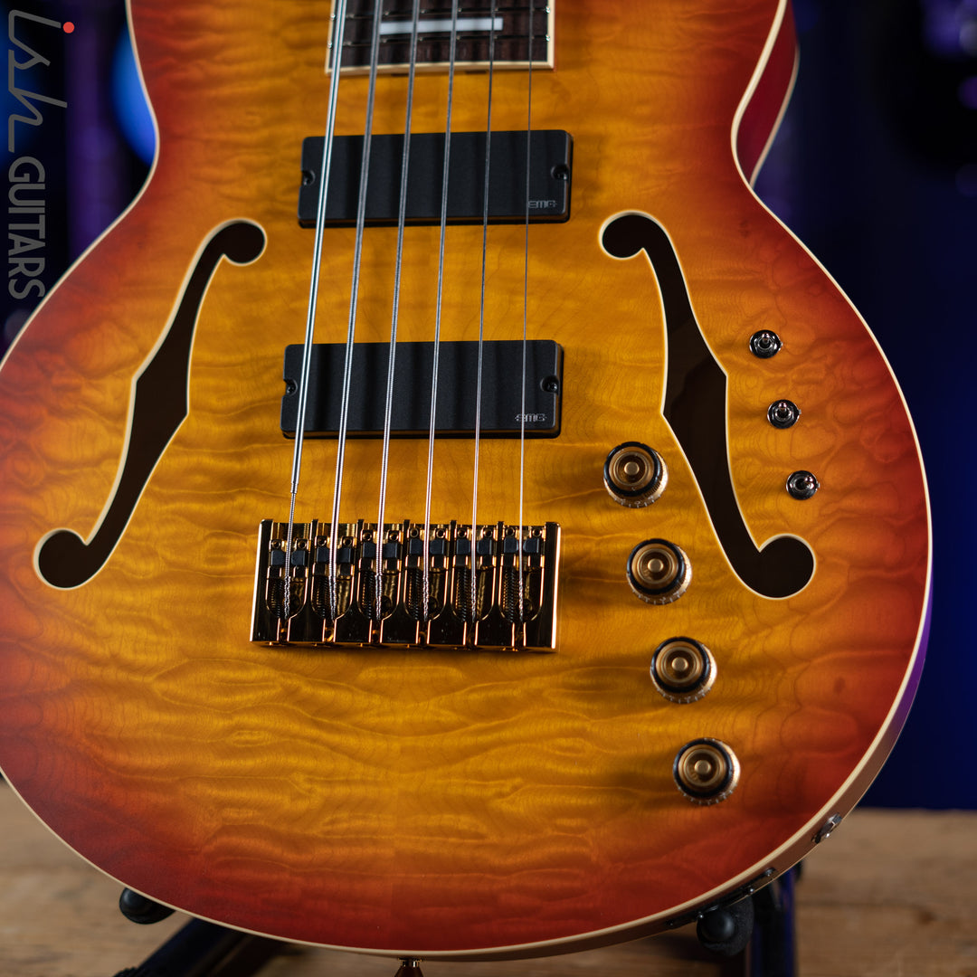 Ibanez TCB1006 Thundercat Signature 6-String Bass Autumn Leaf Burst Matte