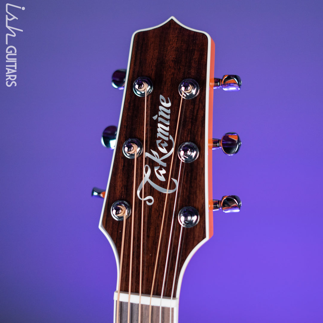 Takamine CP3NY New Yorker Acoustic-Electric Guitar Gloss Orange