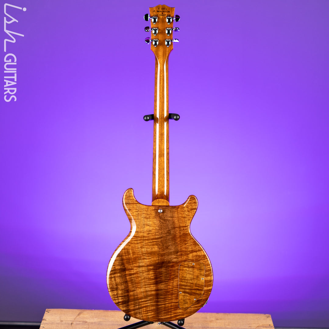 2021 Gibson Les Paul Custom Shop Special DC Left Handed P. Whorton The Shot Dr Natural