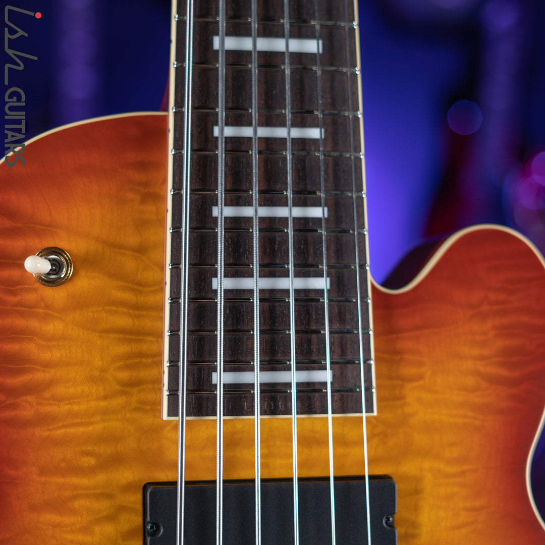 Ibanez TCB1006 Thundercat Signature 6-String Bass Autumn Leaf Burst Matte