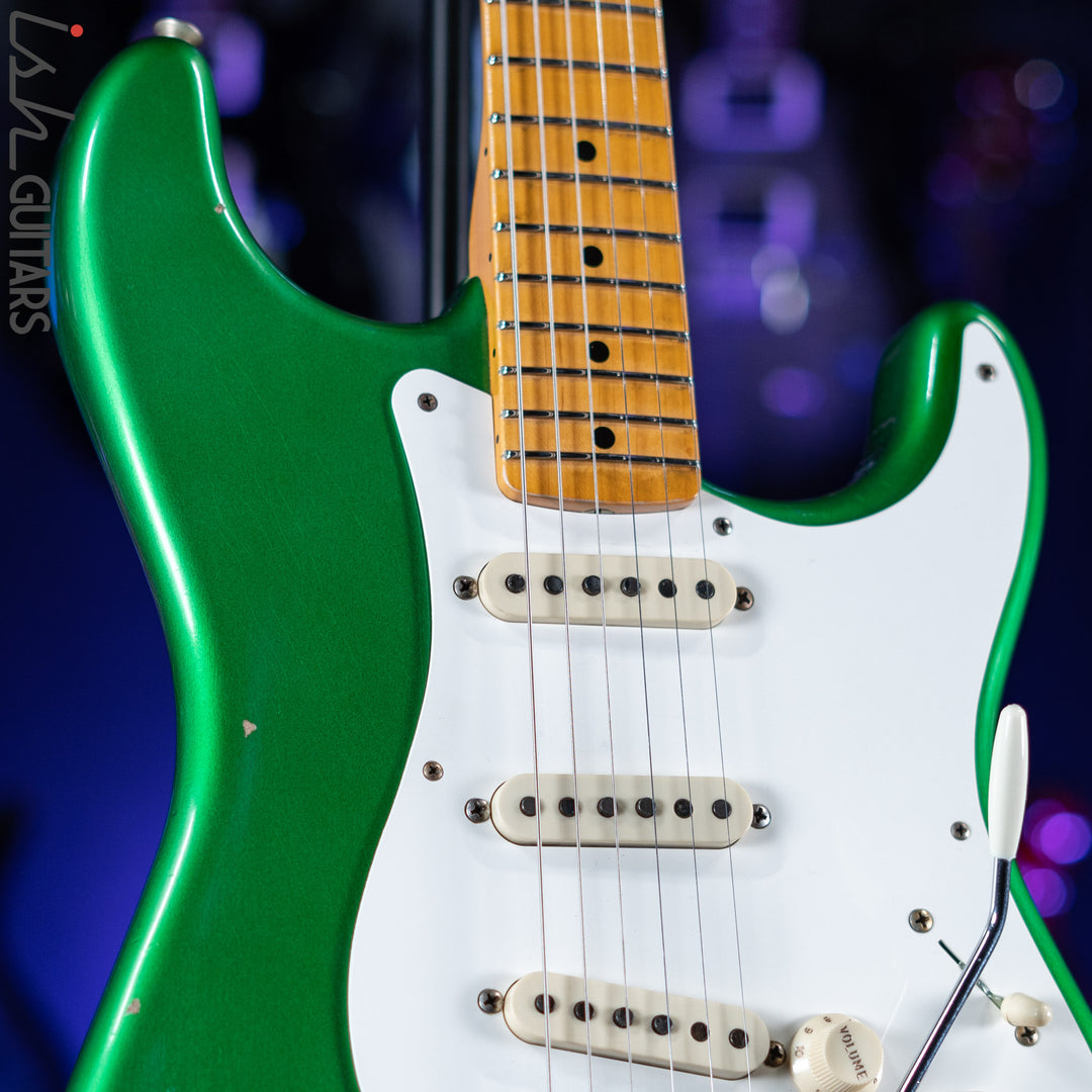 2021 Fender LTD ‘58 Stratocaster Journeyman Candy Green Relic