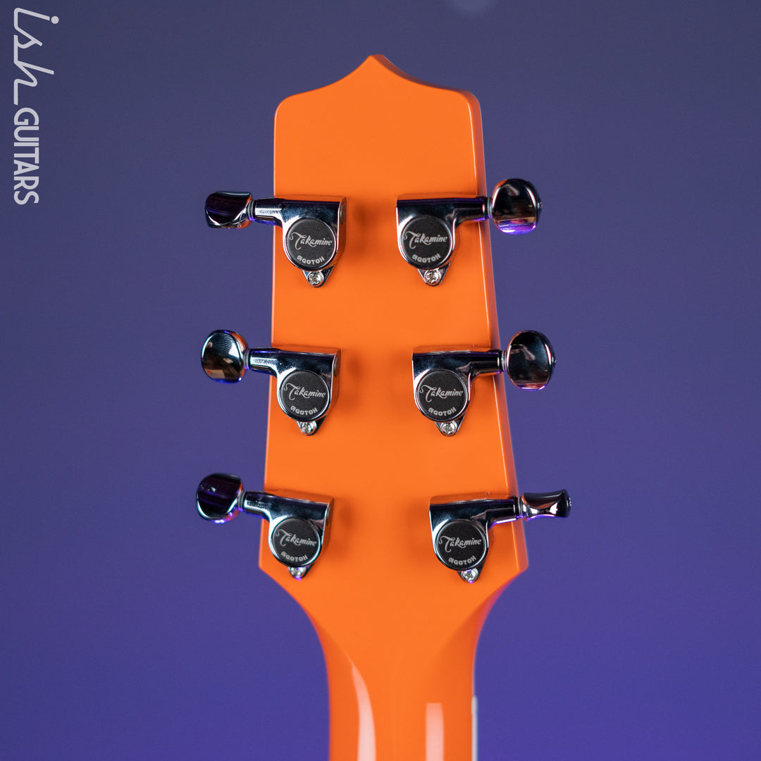 Takamine CP3NY New Yorker Acoustic-Electric Guitar Gloss Orange