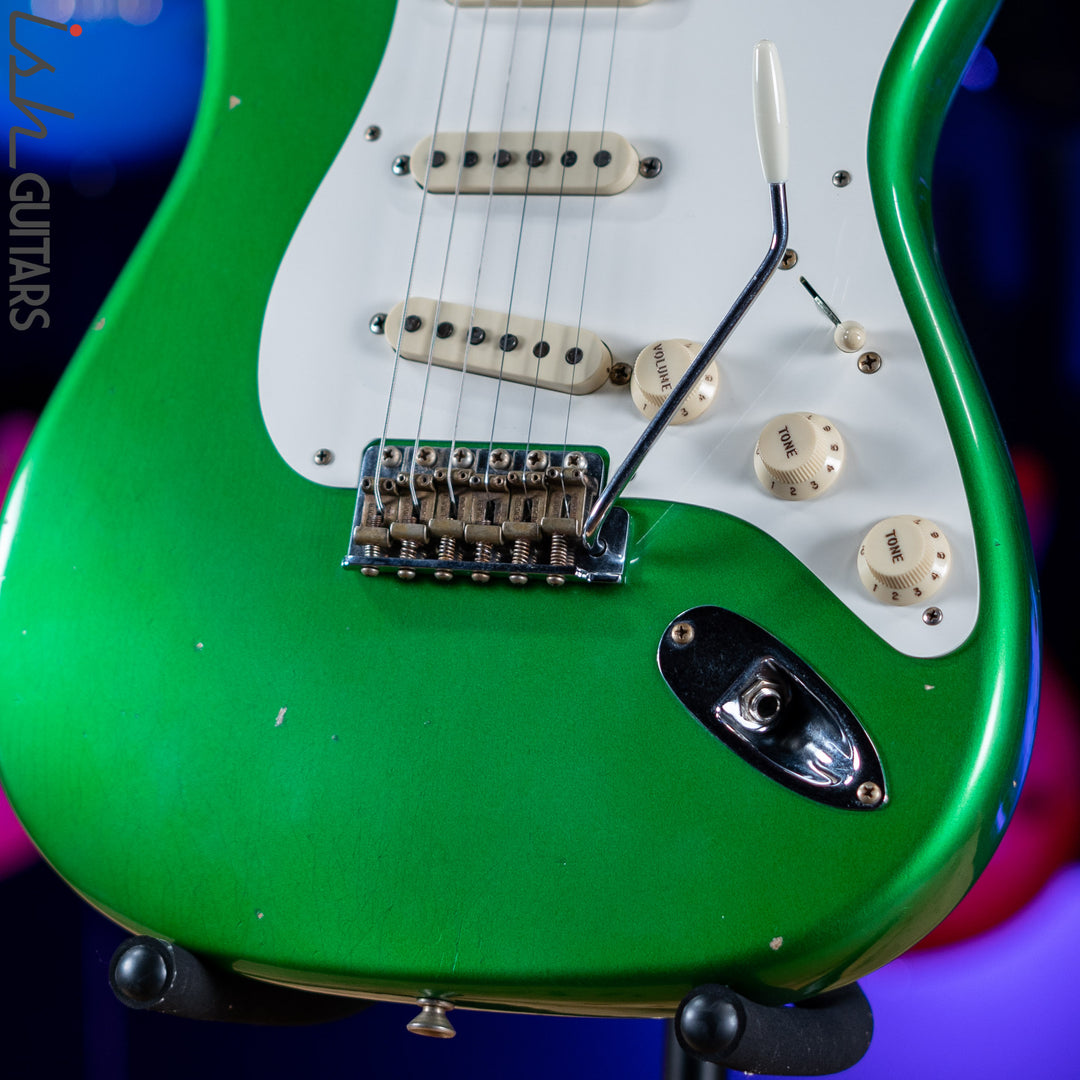 2021 Fender LTD ‘58 Stratocaster Journeyman Candy Green Relic