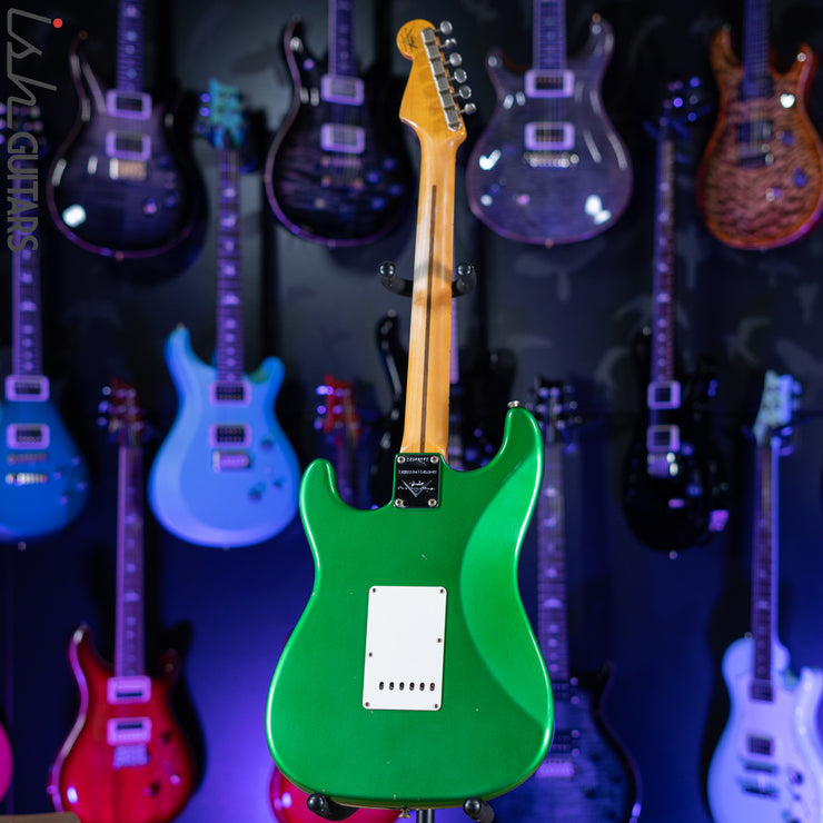 2021 Fender LTD ‘58 Stratocaster Journeyman Candy Green Relic
