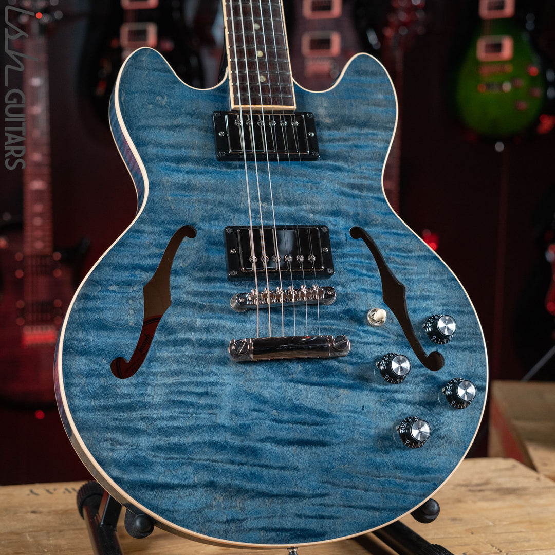 2012 Gibson Custom Shop Memphis ES-339 Quilted Stain Blue