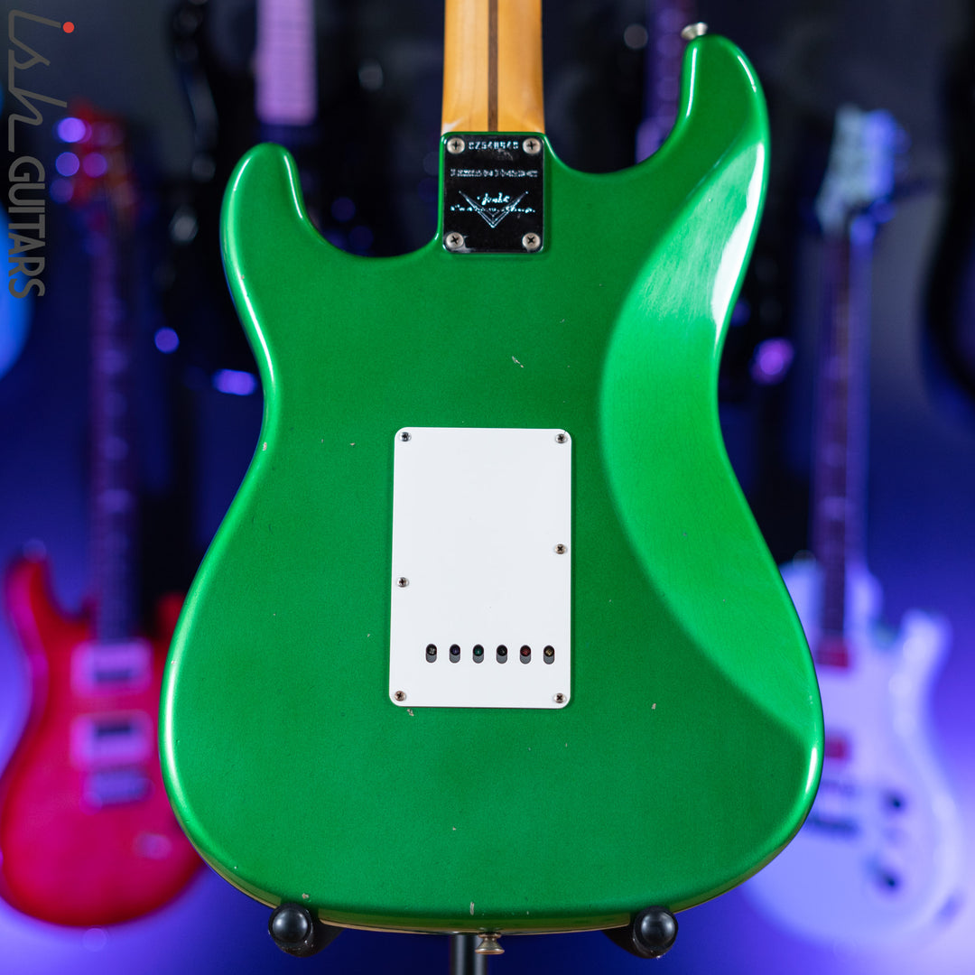 2021 Fender LTD ‘58 Stratocaster Journeyman Candy Green Relic