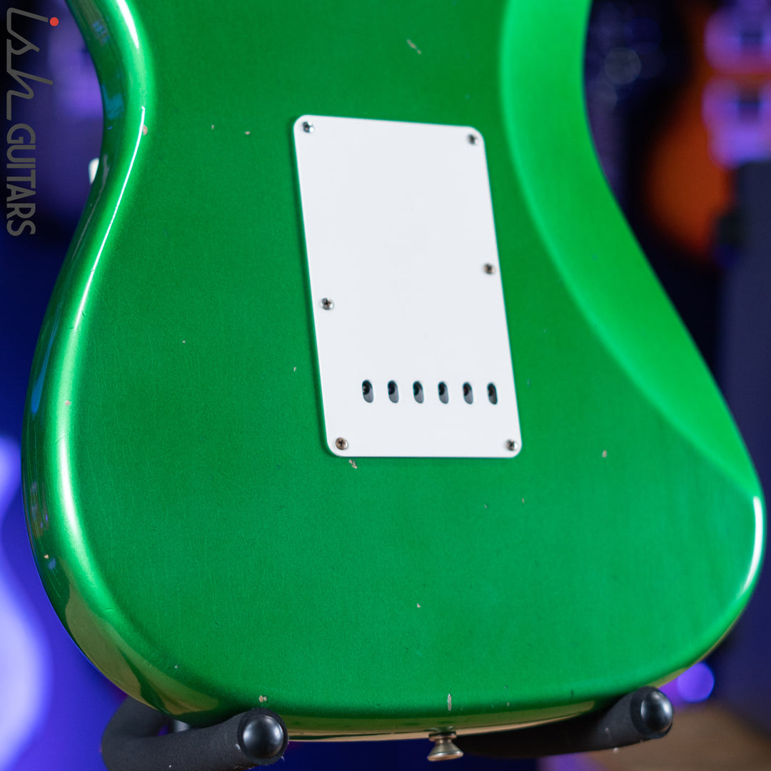 2021 Fender LTD ‘58 Stratocaster Journeyman Candy Green Relic