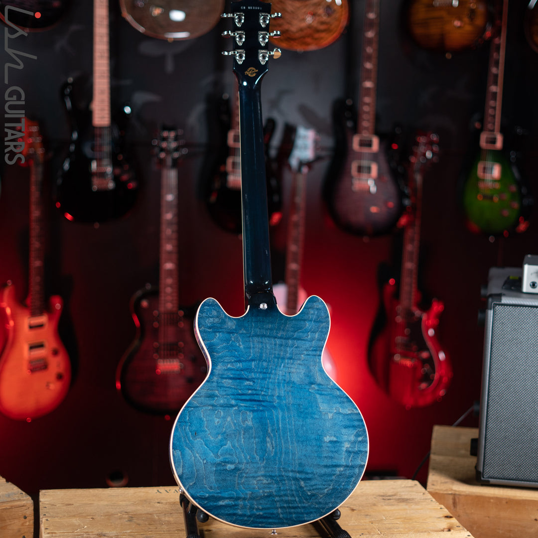 2012 Gibson Custom Shop Memphis ES-339 Quilted Stain Blue
