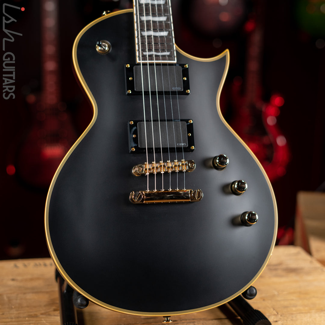 ギター SKIN BOOSTER   BEC-1000 ESP LTD Deluxe EC-1000 Electric Guitar Vintage Black