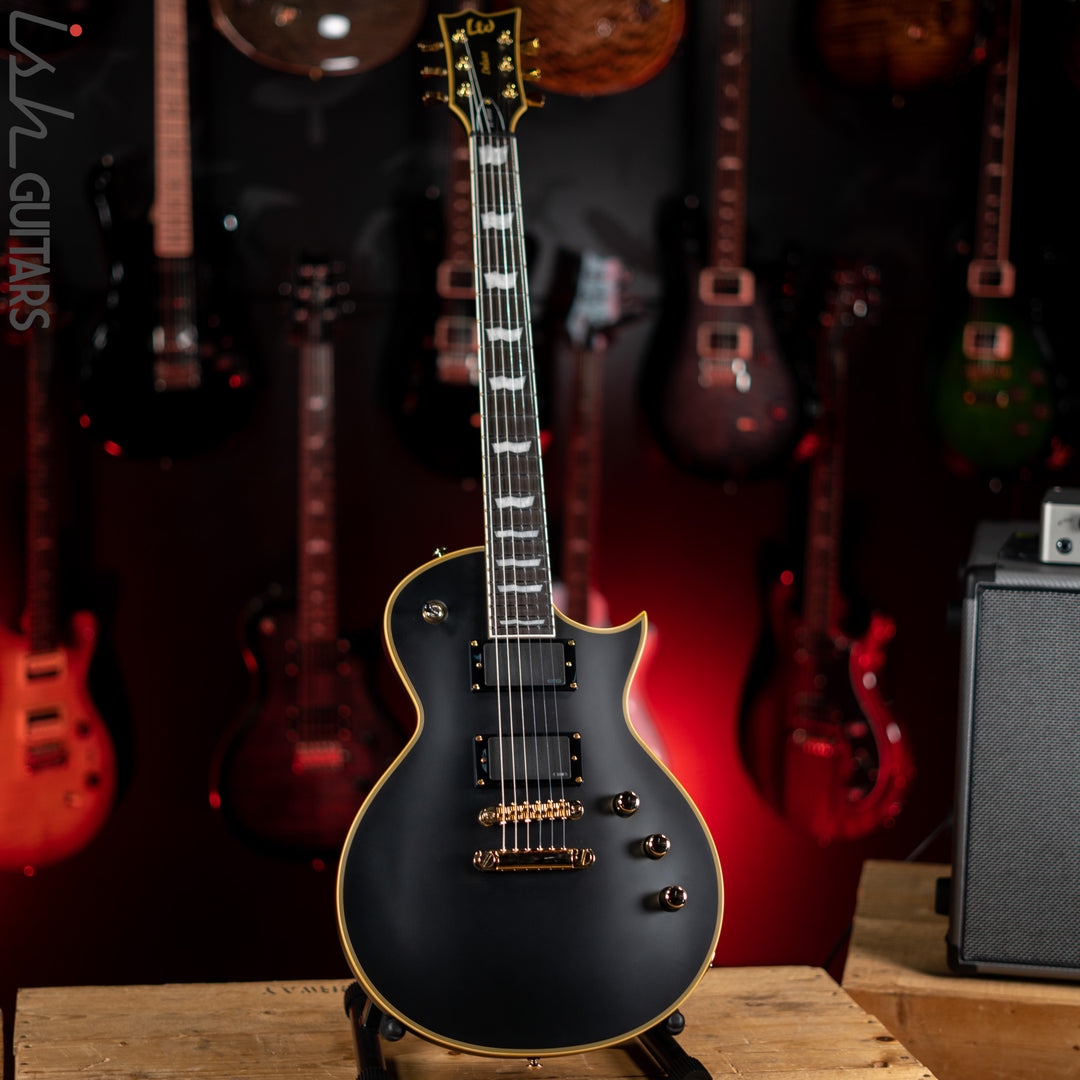 ESP LTD EC-1000 Electric Guitar Vintage Black Demo