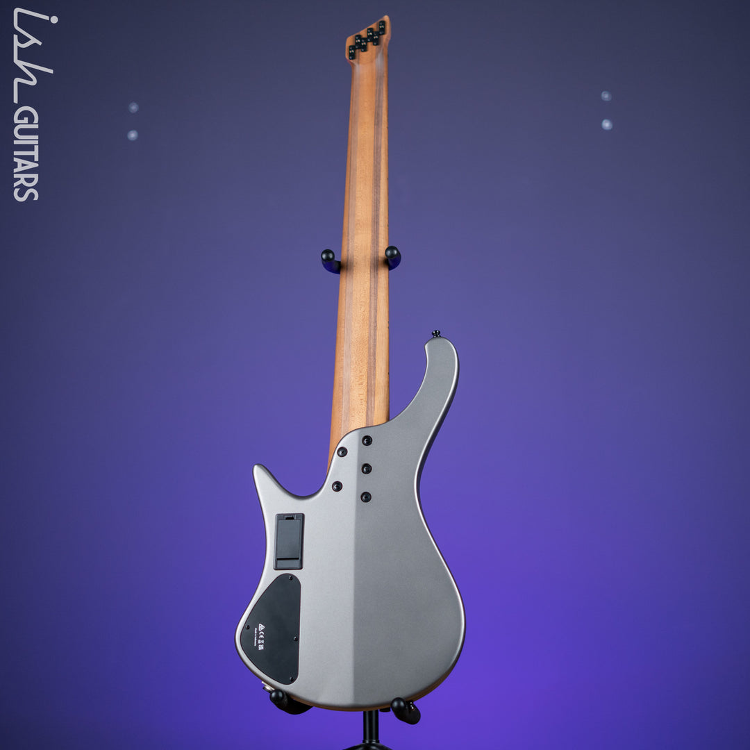 Ibanez EHB1006MS 6-String Headless Bass Metallic Grey Matte Demo