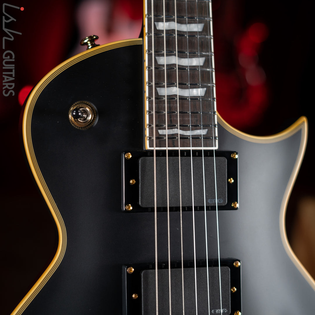 ESP LTD EC-1000 Electric Guitar Vintage Black Demo