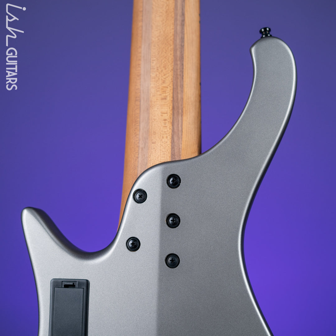 Ibanez EHB1006MS 6-String Headless Bass Metallic Grey Matte Demo
